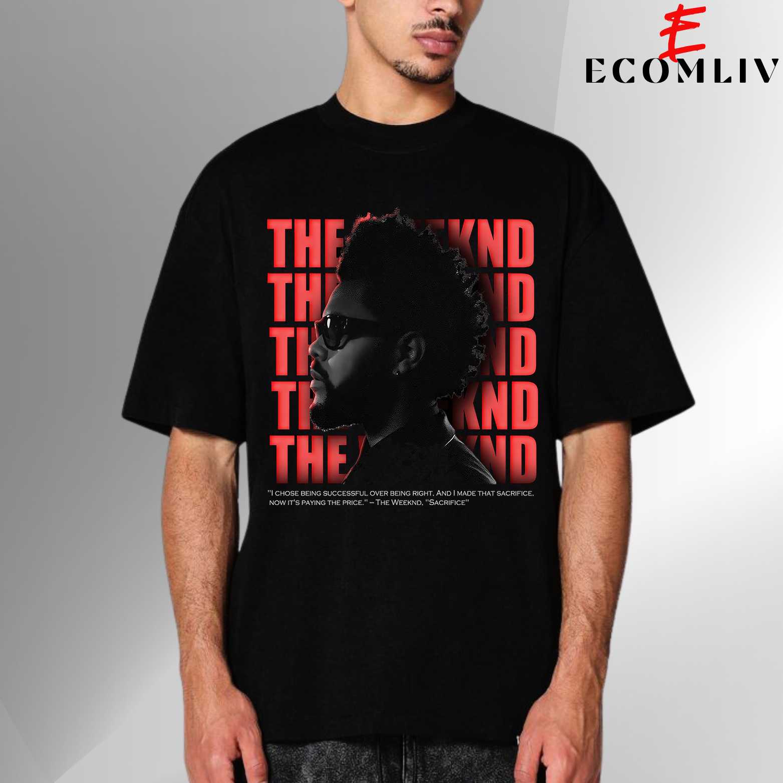 The Weeknd Concert Tee, Unisex Shirt